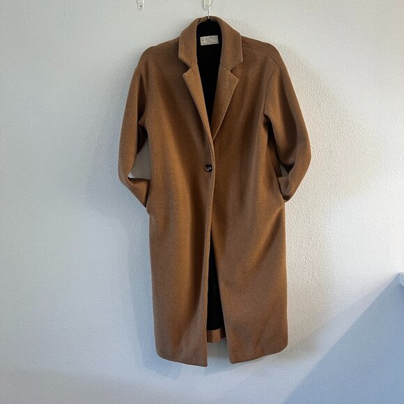 Z SUPPLY Knit Mason Coat, Cozy trench, Camel, Small - Picture 1 of 5
